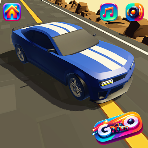 ZigZag Car Racing icon